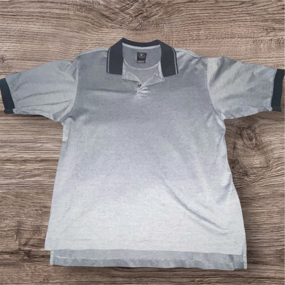 Nike‎ Golf Polo Shirt Dri-FIT Gray Short Sleeve Collared Mens Size M